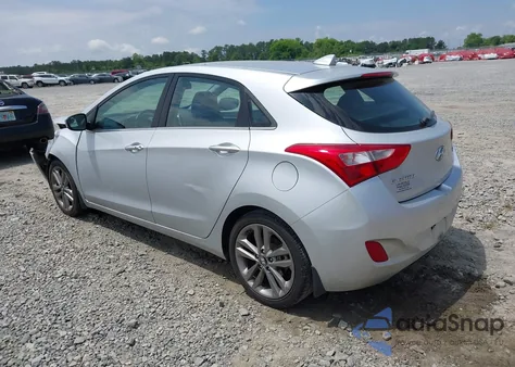 2016 Hyundai Elantra Gt z USA, uszkodzony, nr VIN KMHD35LH1GU318456